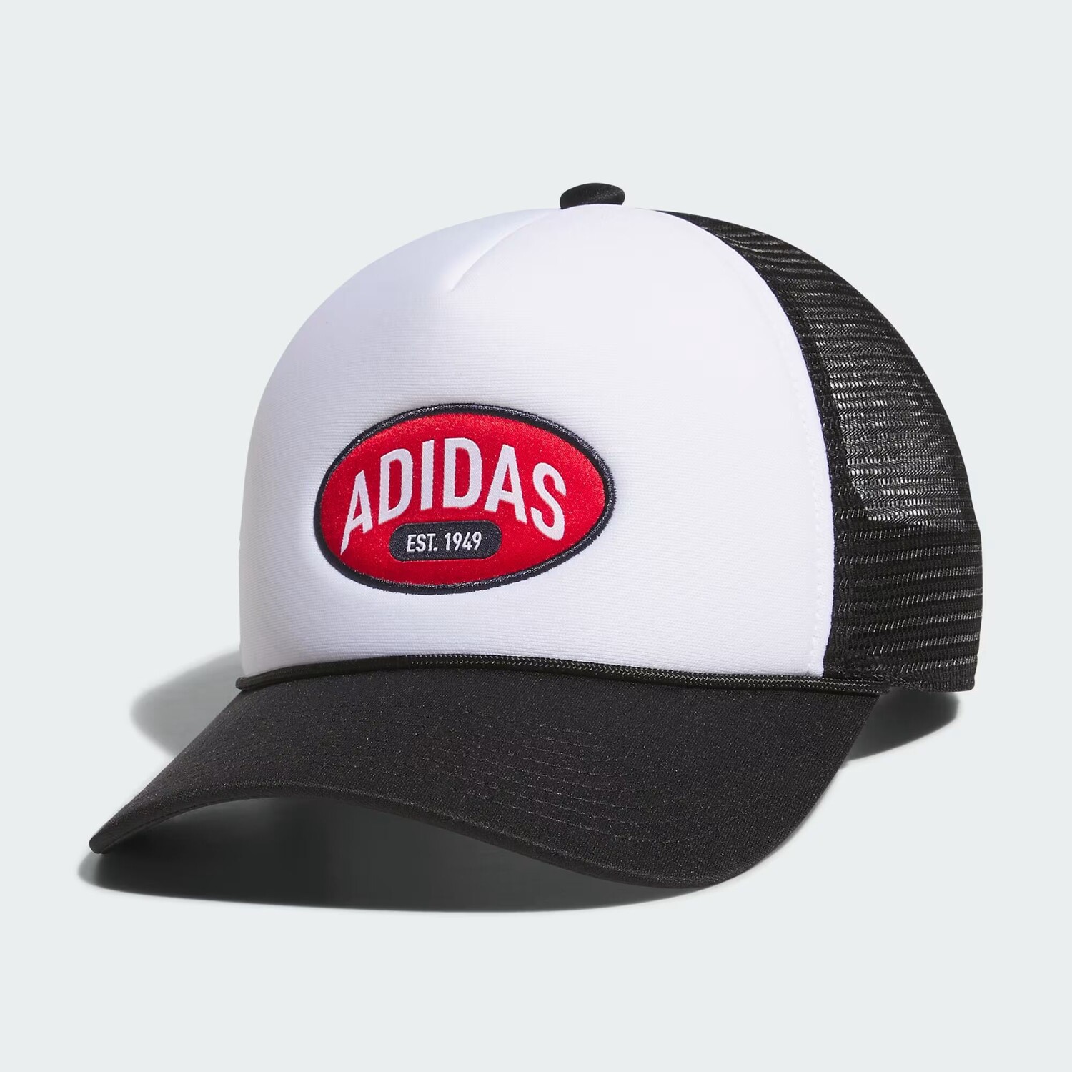 

Мужская кепка дальнобойщика Foam 2 Adidas, цвет White/Black/Scarlet
