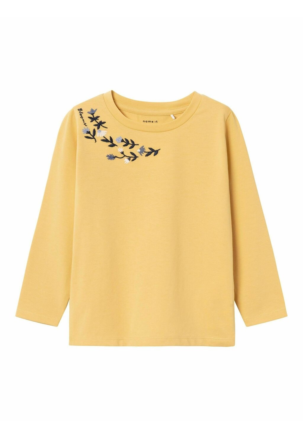

Футболка с длинным рукавом Mit Langen Ärmeln Regular Fit Name it, цвет rattan