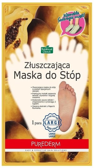 

Отшелушивающая маска для ног, большая Purederm