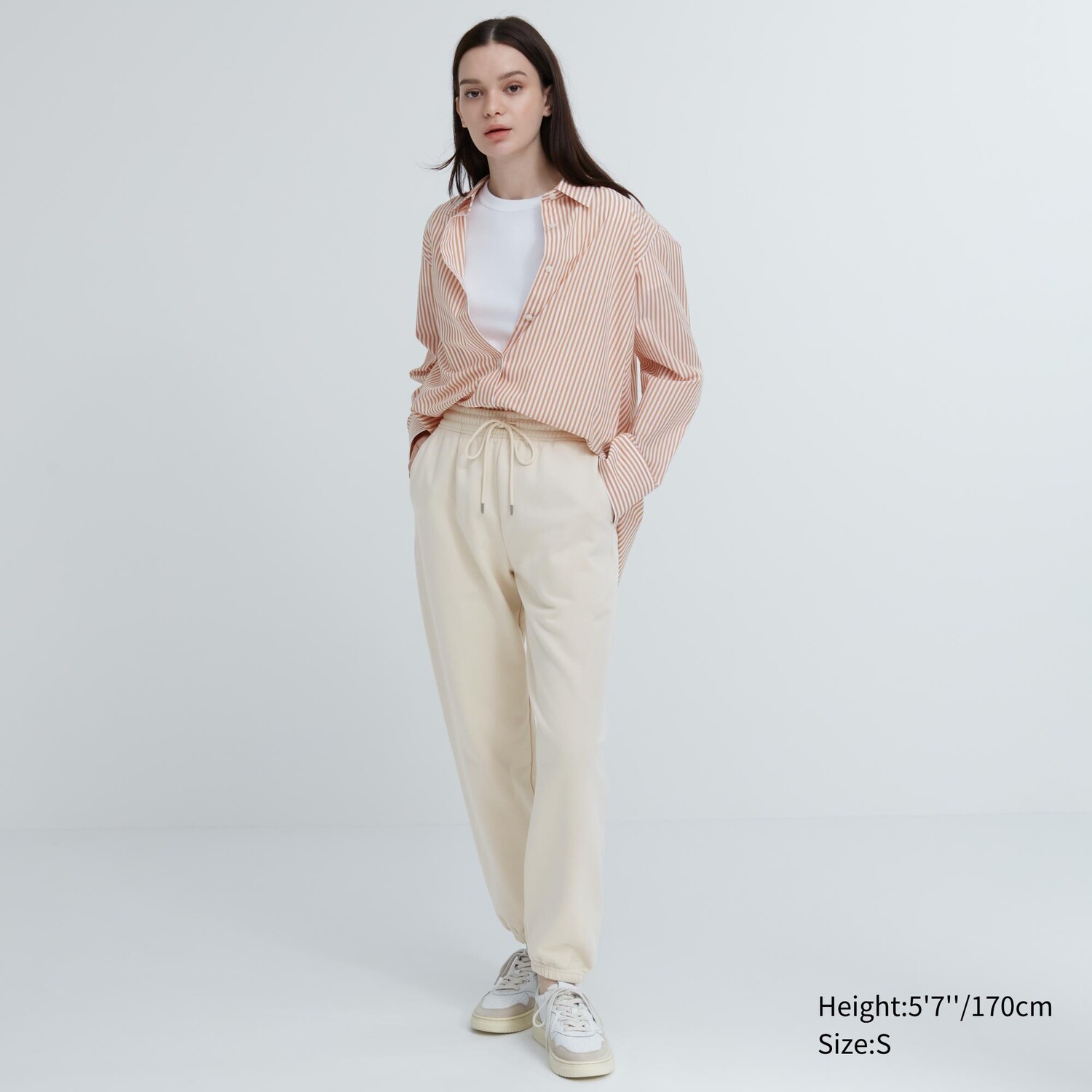 

Джоггеры UNIQLO, молочный
