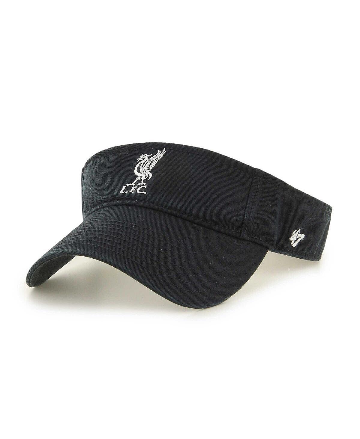 

Мужской черный регулируемый козырек Liverpool Clean Up '47 Brand