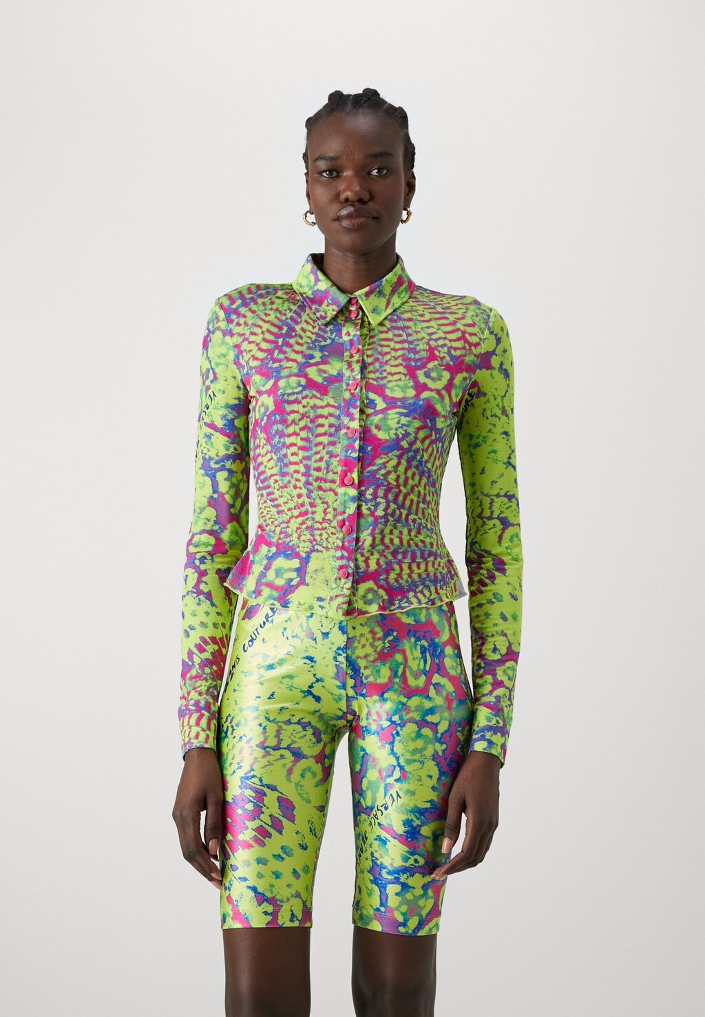 

Рубашка Versace Jeans Couture, желтый