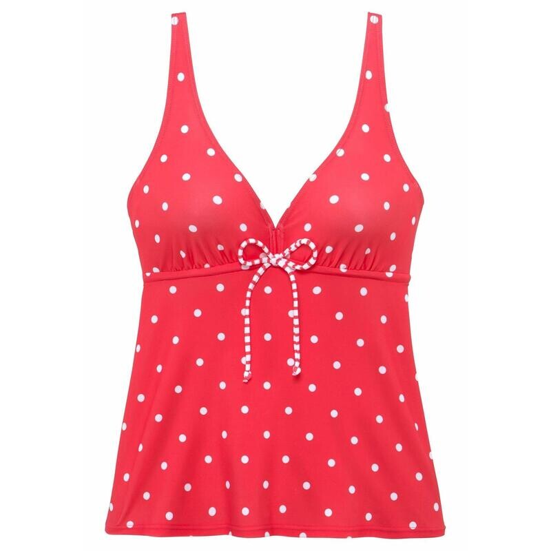 

s.Oliver Beachwear топ танкини на косточках »Audrey« для женщин, цвет rot