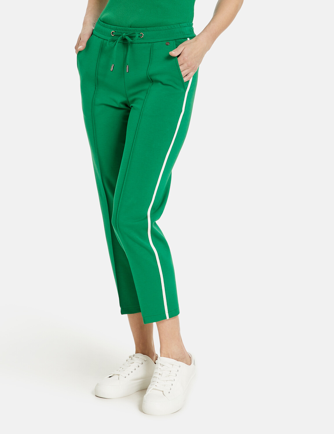 

Брюки Gerry Weber Hose Freizeit verkürzt, цвет Vibrant Green