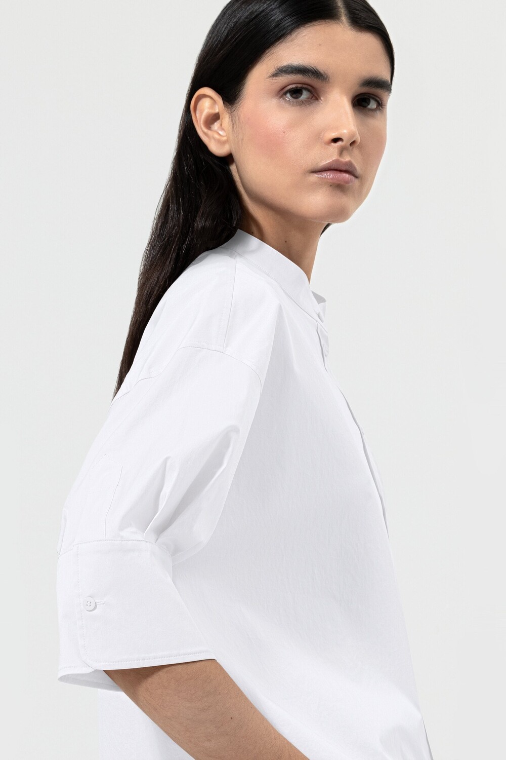 

Блузка-рубашка с рукавами ¾ LUISA CERANO, цвет bleached white