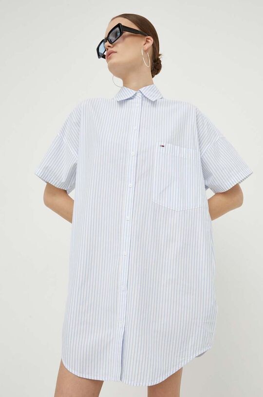 

Хлопковое платье Tommy Jeans, синий