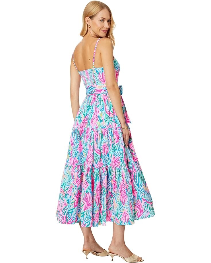 

Платье Lilly Pulitzer Edith Midi Dress, цвет Multi Sea Turtle Soiree