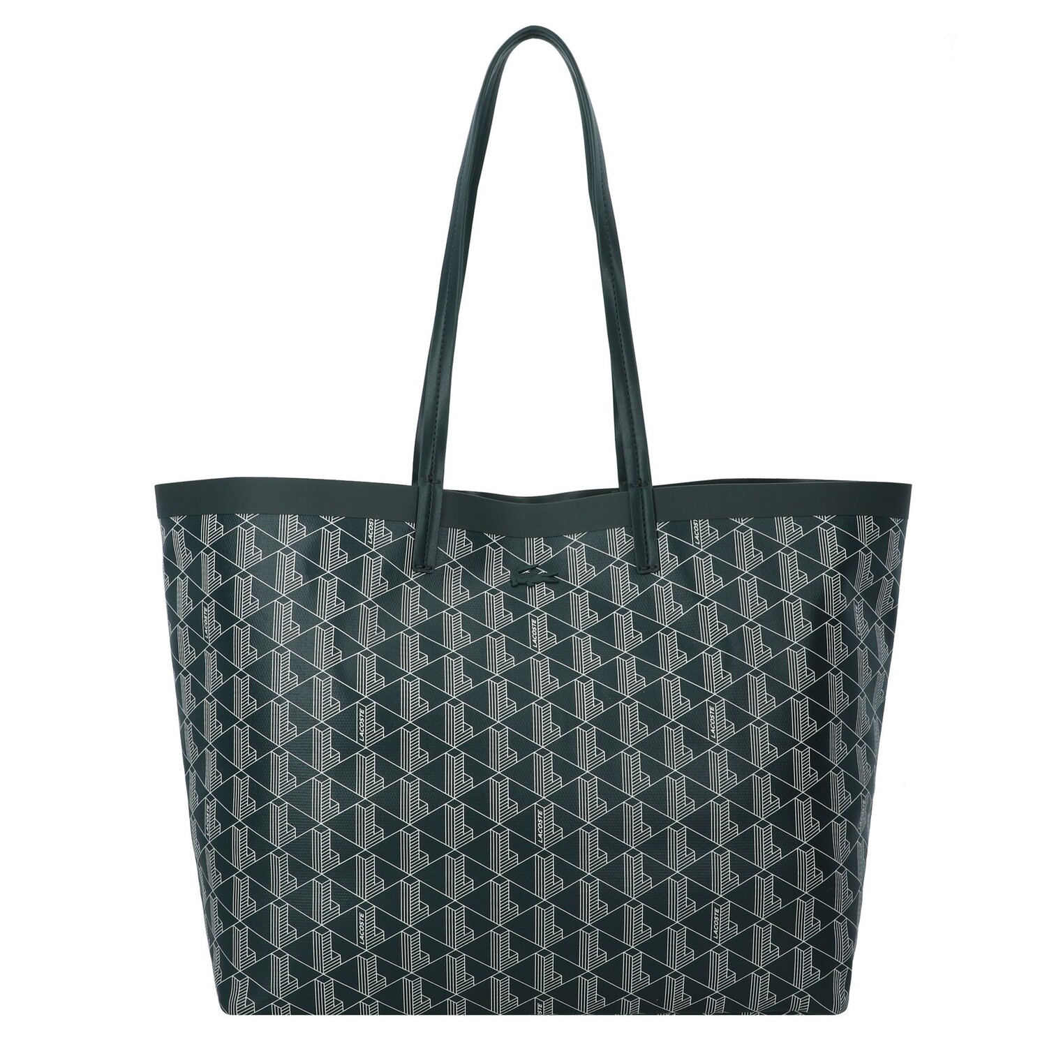 

Сумка шоппер Lacoste Zely Tasche 34см, цвет mono sinople farine