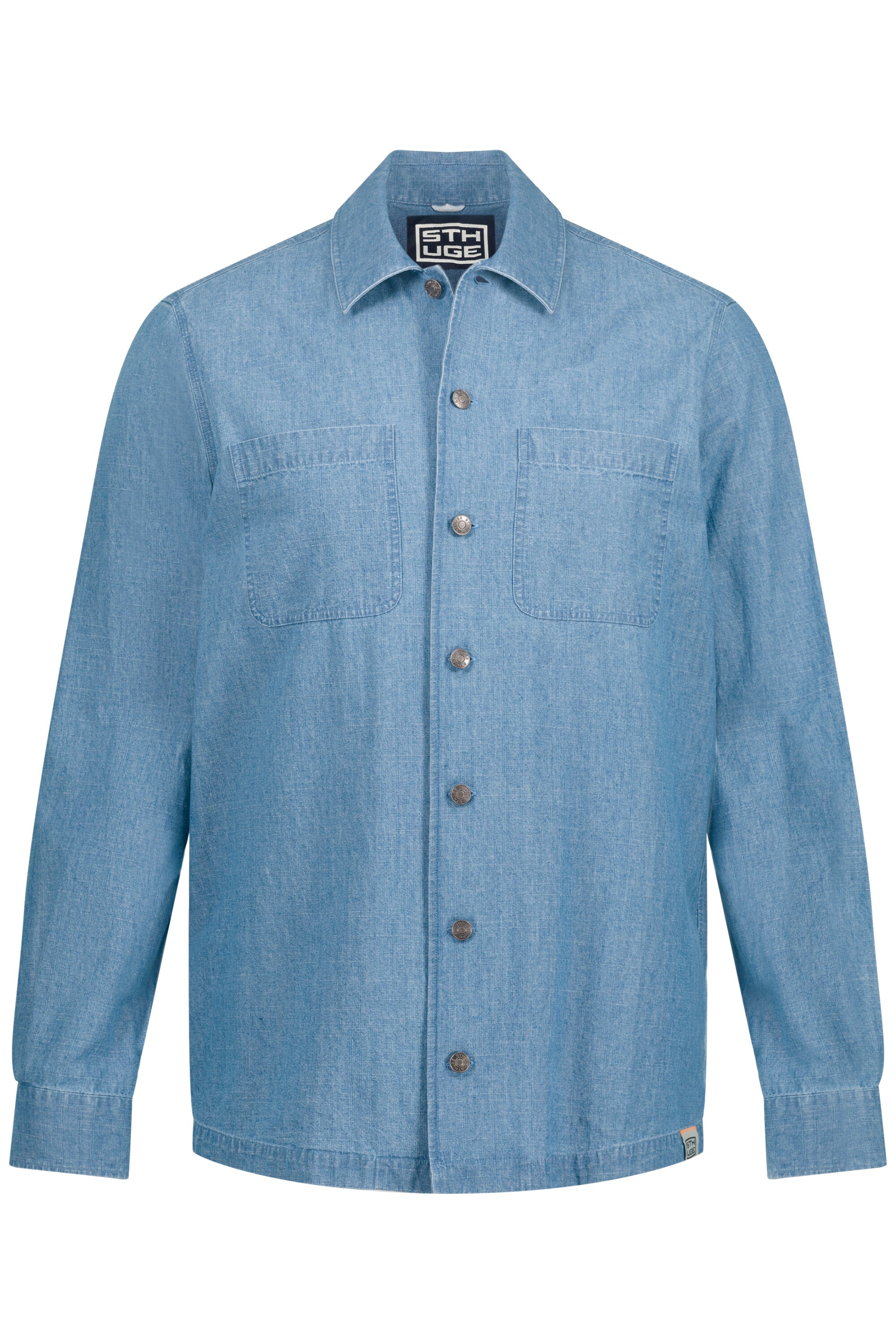 Рубашка STHUGE, цвет light blue