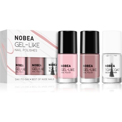 

NOBEA Day-to-Day Best of Nude Nails Set - Набор лаков для ногтей