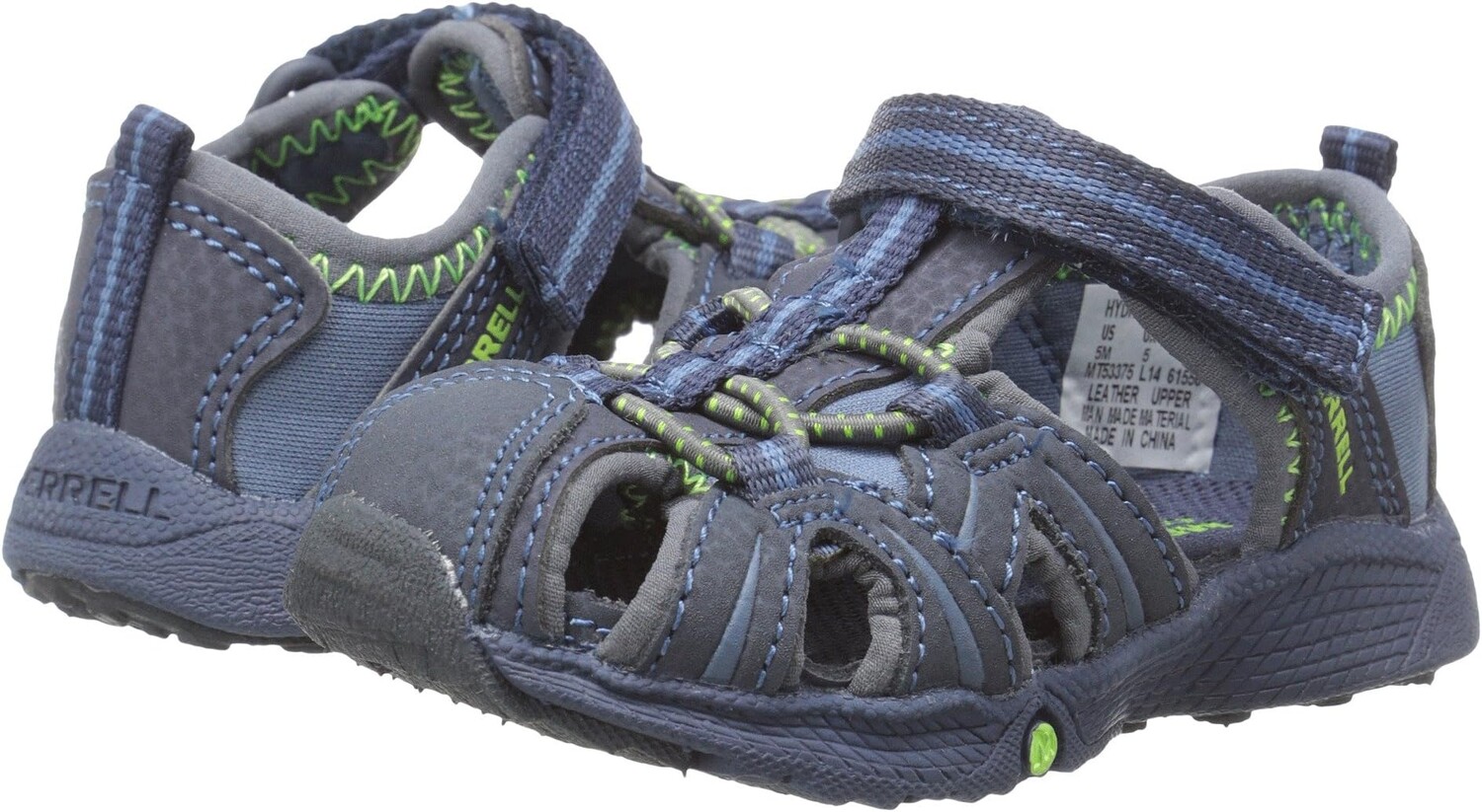 

Сандалии Hydro Junior Merrell, цвет Navy/Green