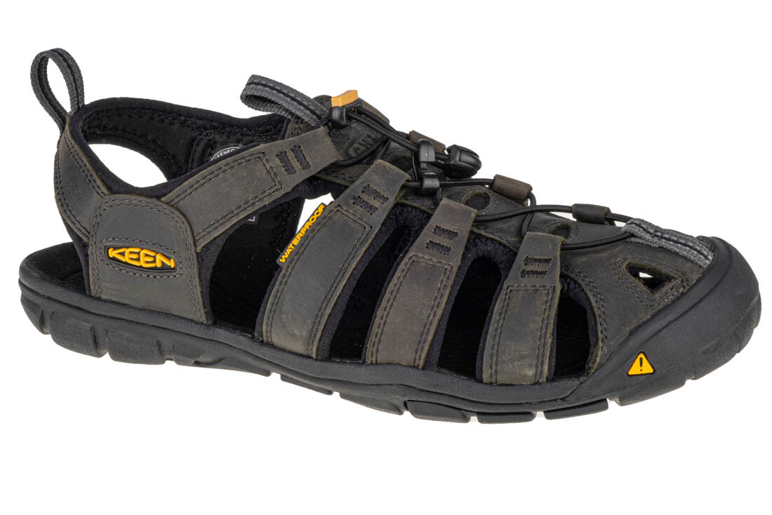 Сандалии Keen Keen Clearwater CNX Leather, серый