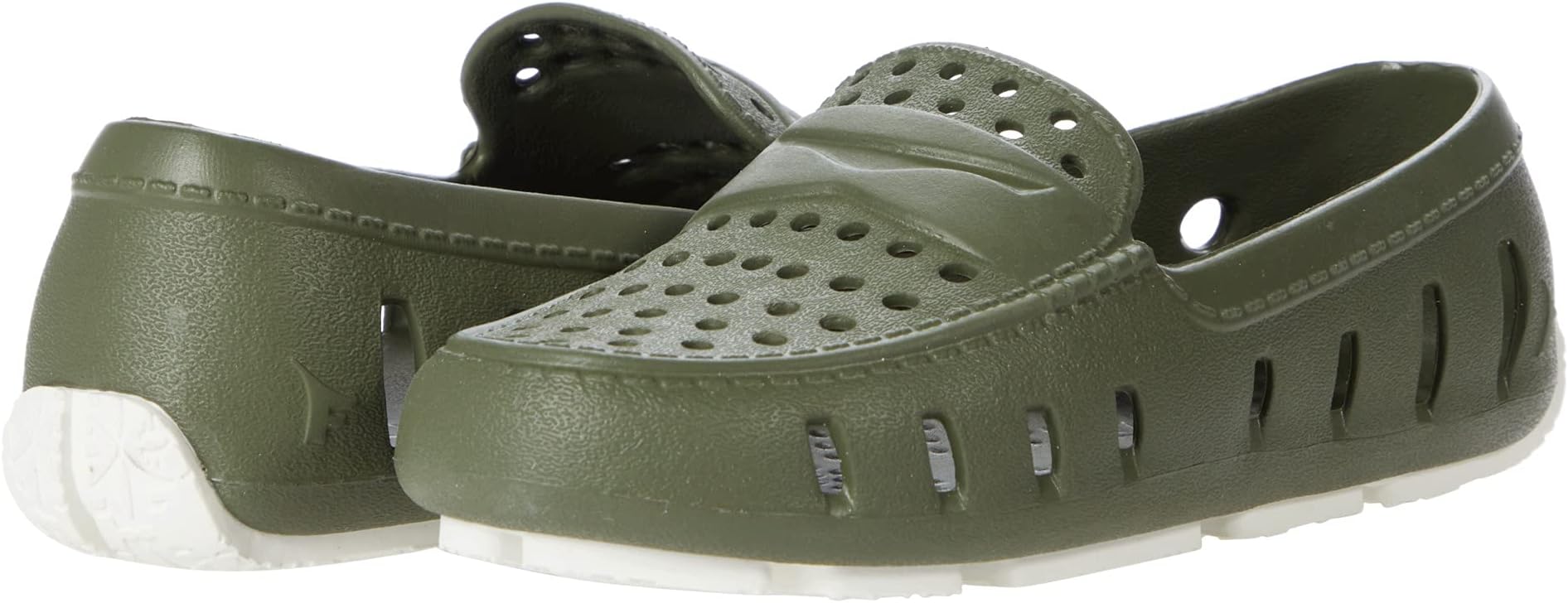 цена Лоферы Floafers Kids Prodigy Driver EVA Loafers Floafers, цвет Cypress/Bright White