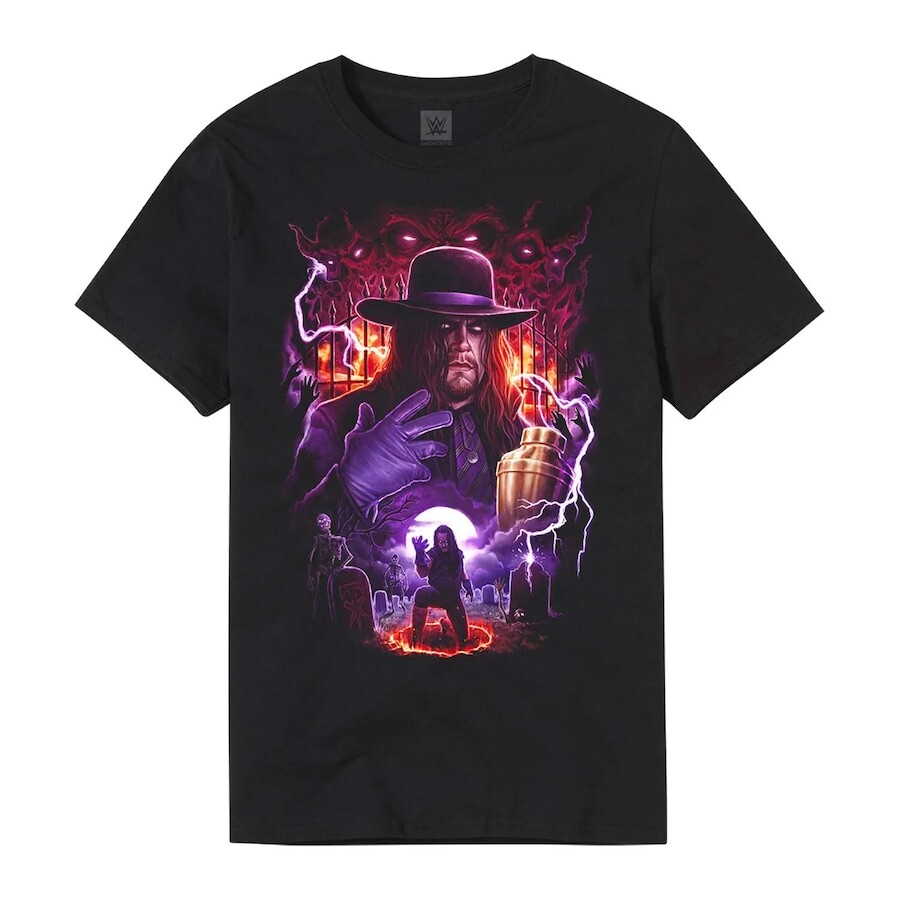 

Футболка с коротким рукавом WWE Authentic The Undertaker, черный