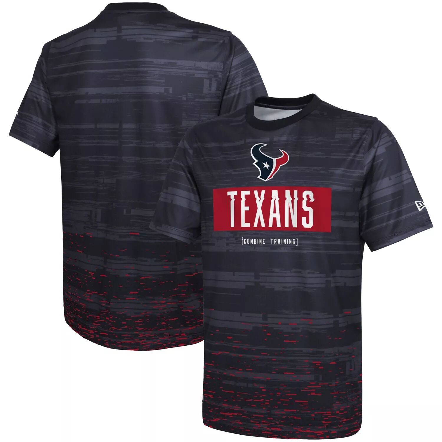 

Мужская темно-синяя футболка Houston Texans Joint Authentic Sweep Футболка New Era, Синий