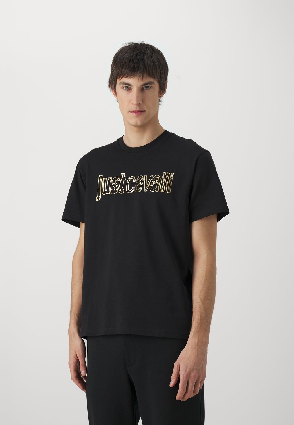 

Футболка с принтом Just Cavalli, цвет black