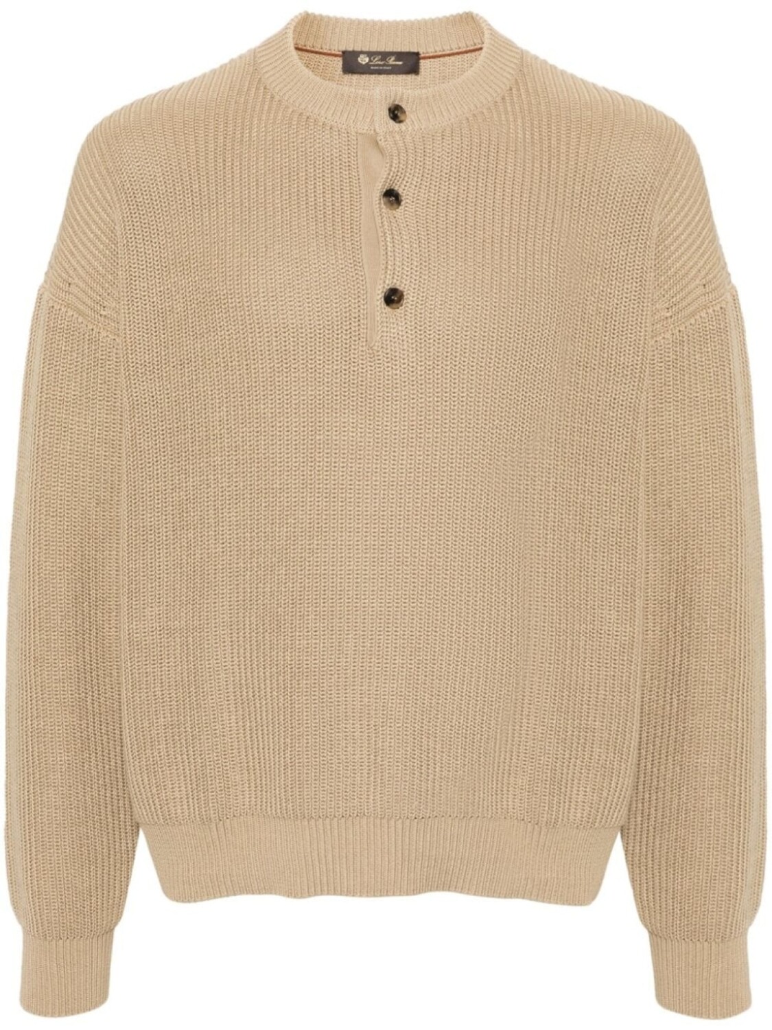 

Loro Piana вязаный джемпер Umi, нейтральный цвет