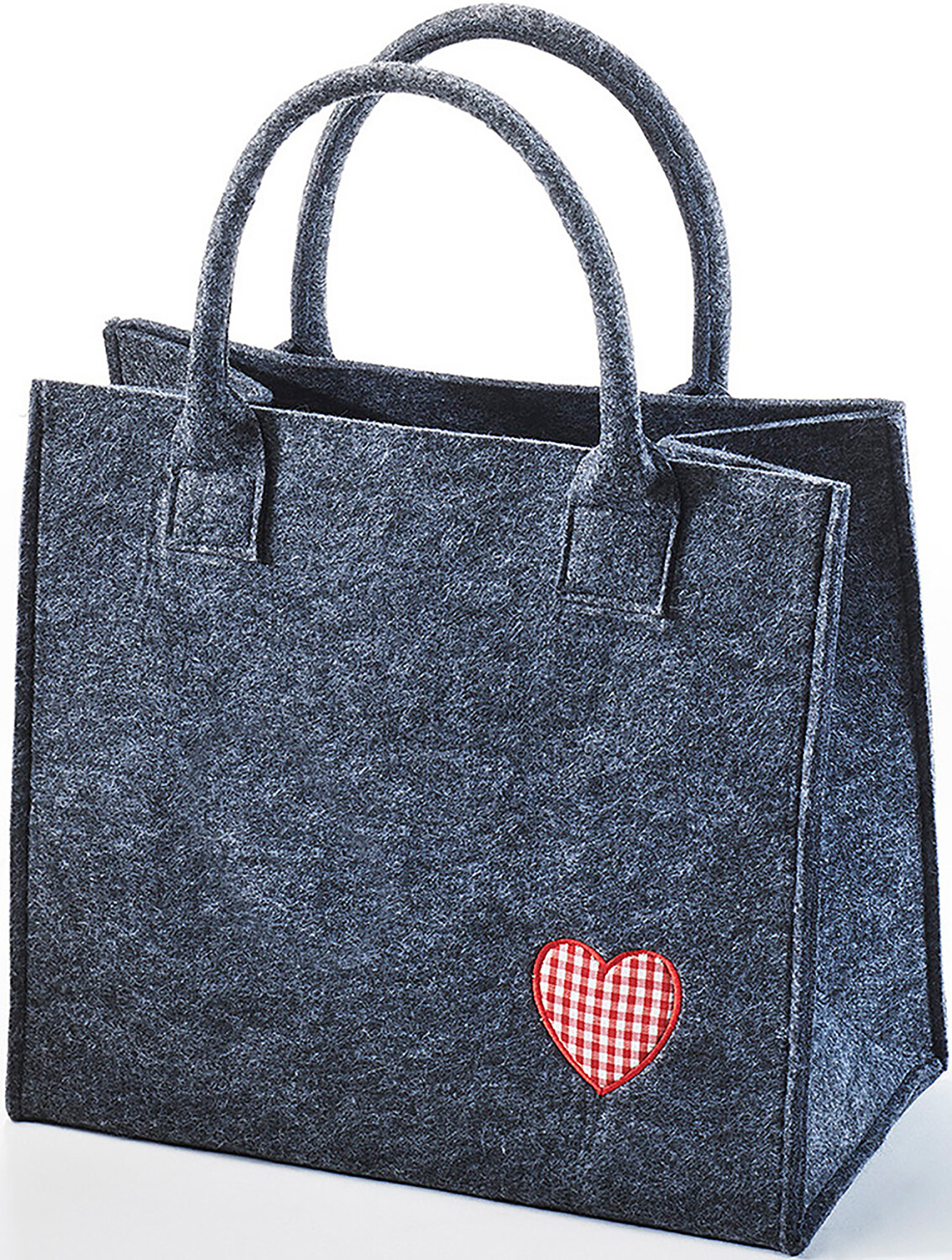 

Сумка шоппер kobolo Einkaufstasche REDHEARTBAG, серый