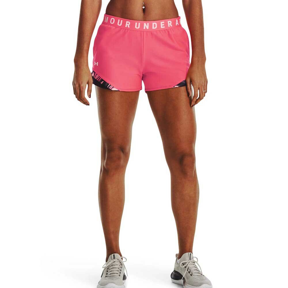 

Шорты Under Armour Play Up 3.0 TriColor Nov, розовый
