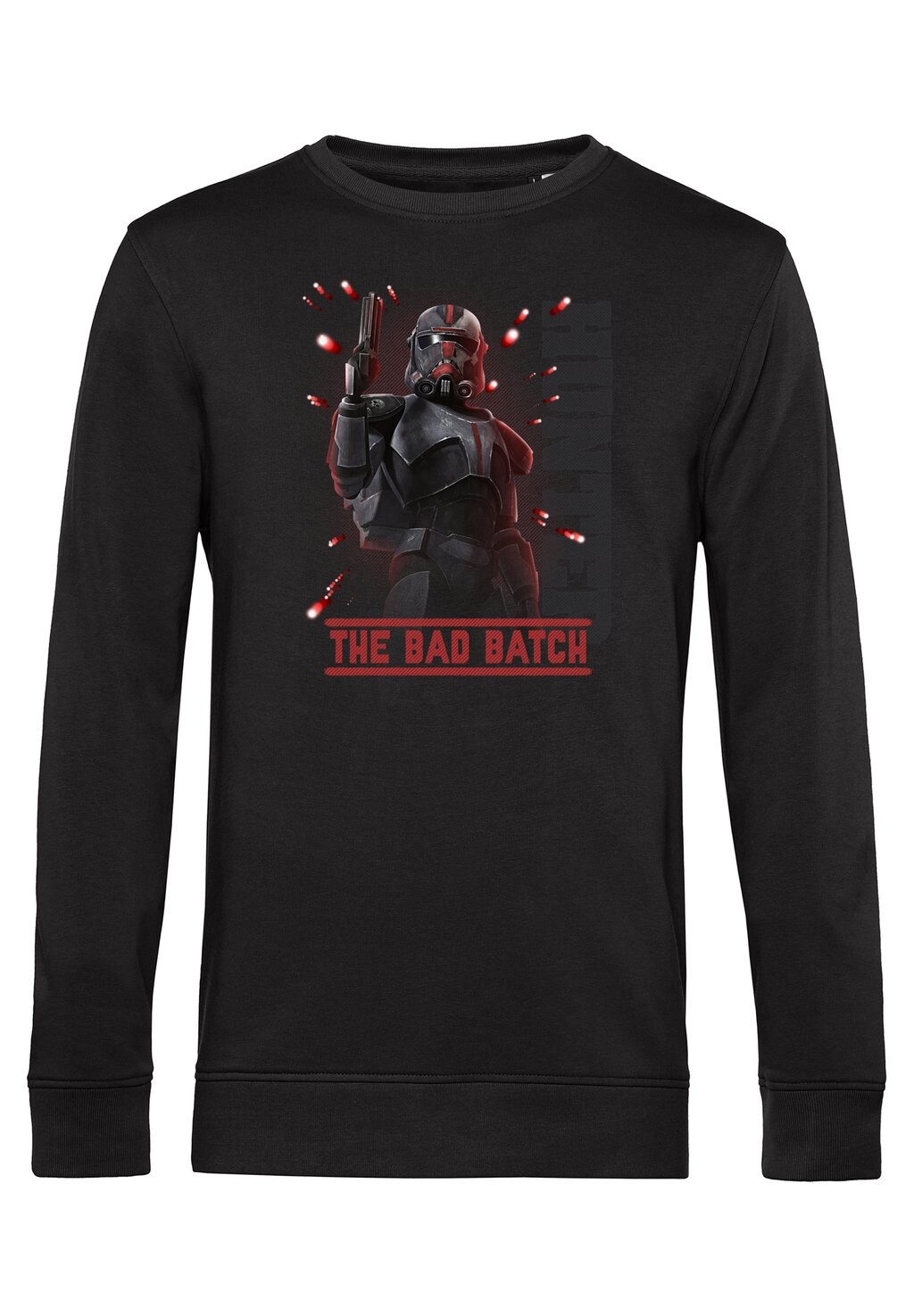 

Толстовка STAR WARS: THE BAD BATCH HUNTER Star Wars, черный