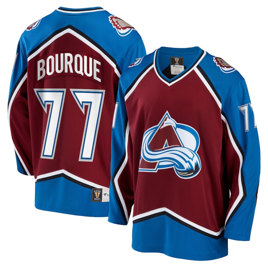 

Джерси Fanatics Branded Colorado Avalanche, бордовый