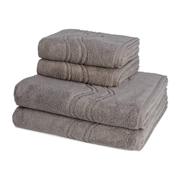 

Cashmere feeling Набор полотенец Ross (4 шт), 50x1x100 см цвет flanell