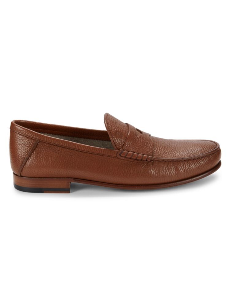 

Кожаные пенни-лоферы Tod'S, коричневый