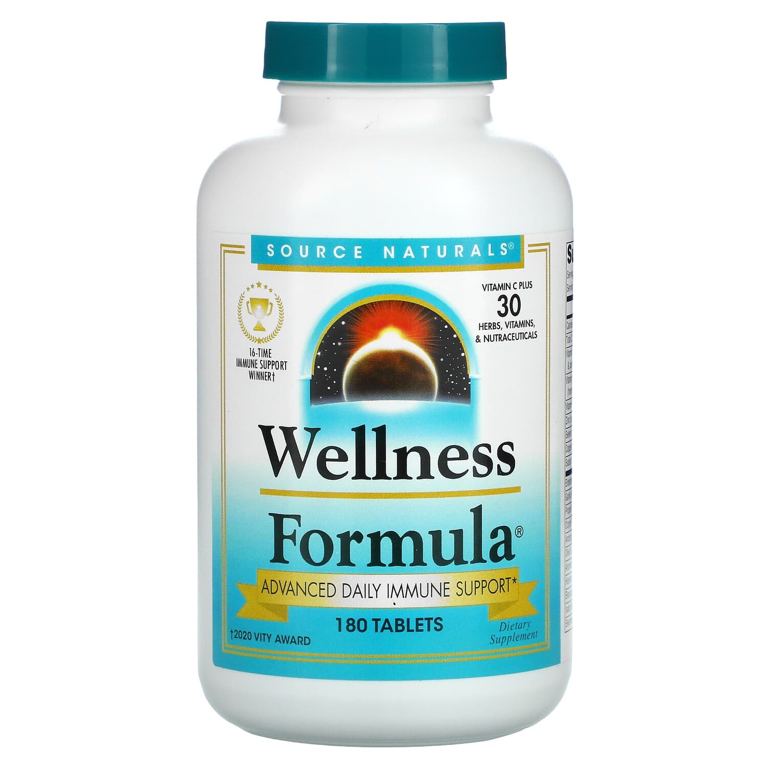 

Формула здоровья, комплекс растительной защиты, 180 таблеток, Source Naturals