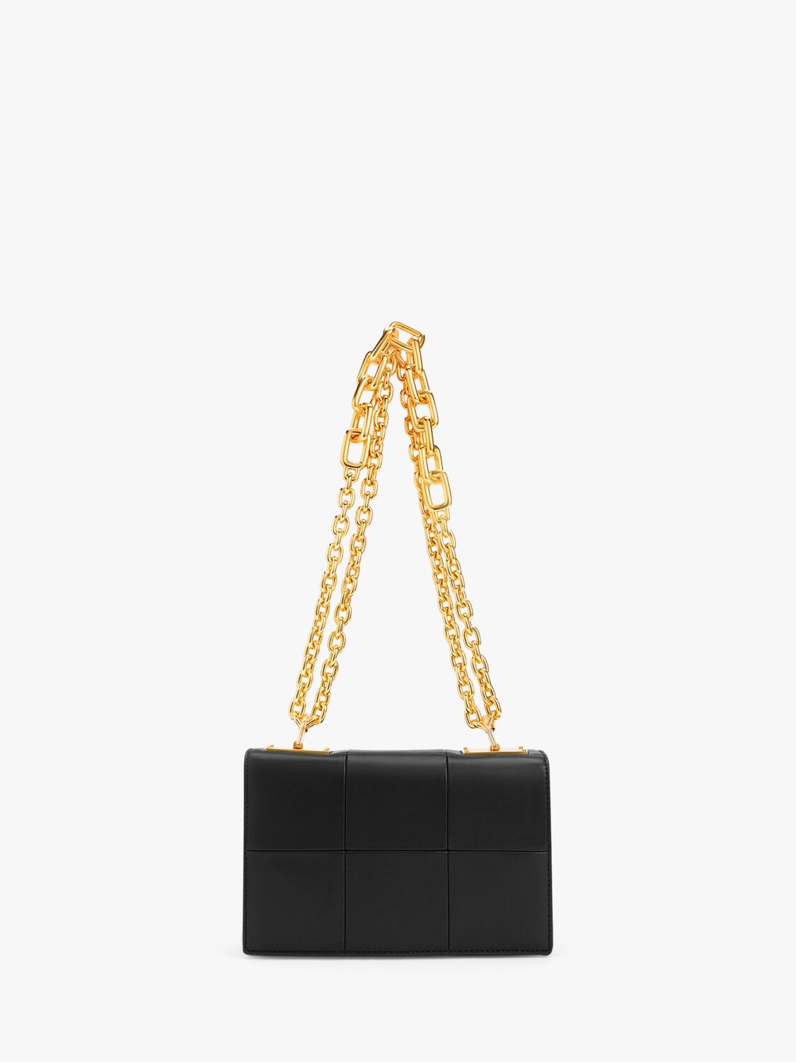 

Сумка CHARLES & KEITH Georgette с ручкой-цепочкой, черная