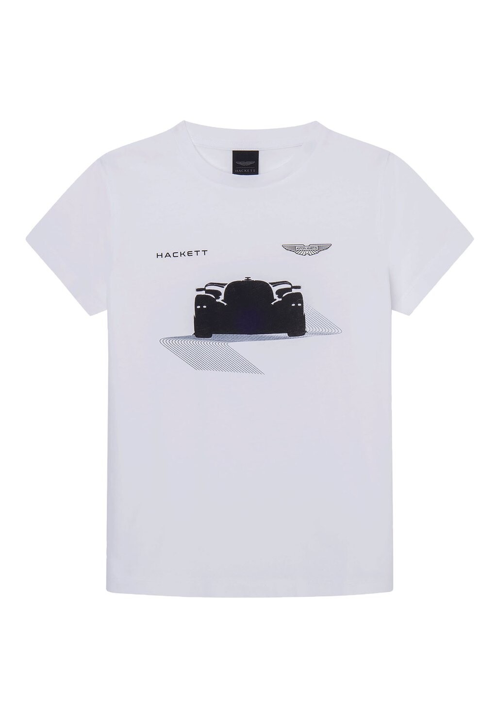

Футболка с принтом AM RACING Hackett London, цвет white