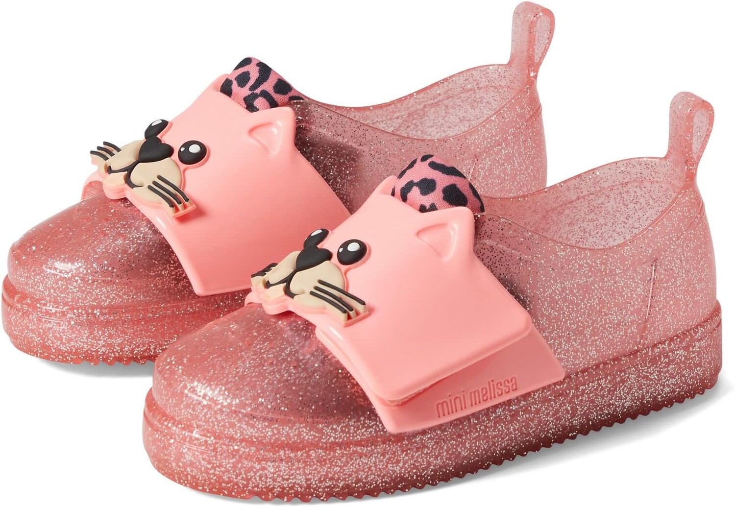 

Кроссовки Jelly Pop Safari BB Mini Melissa, цвет Pink Glitter