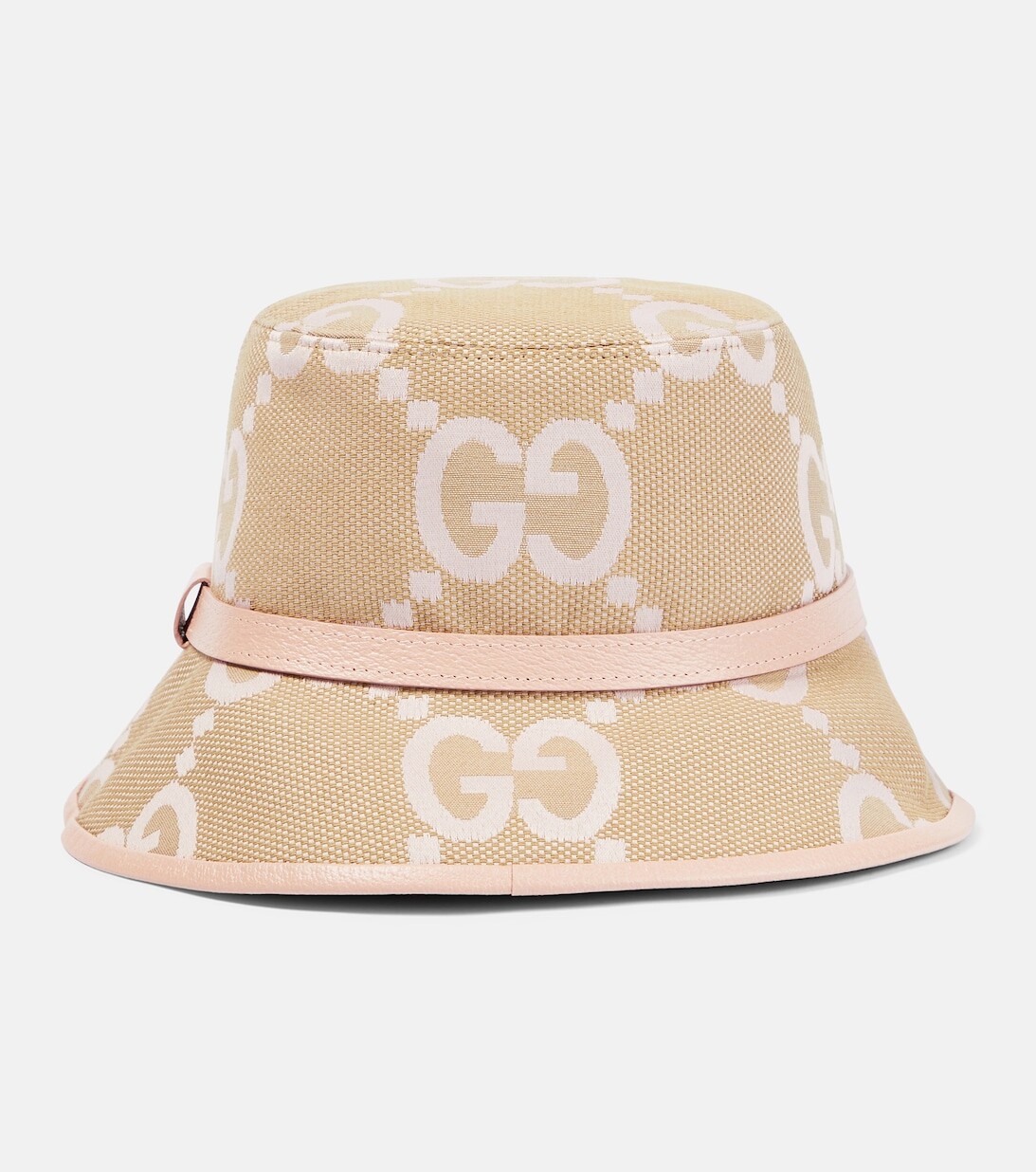 

Панама из смесового хлопка Gucci, бежевый