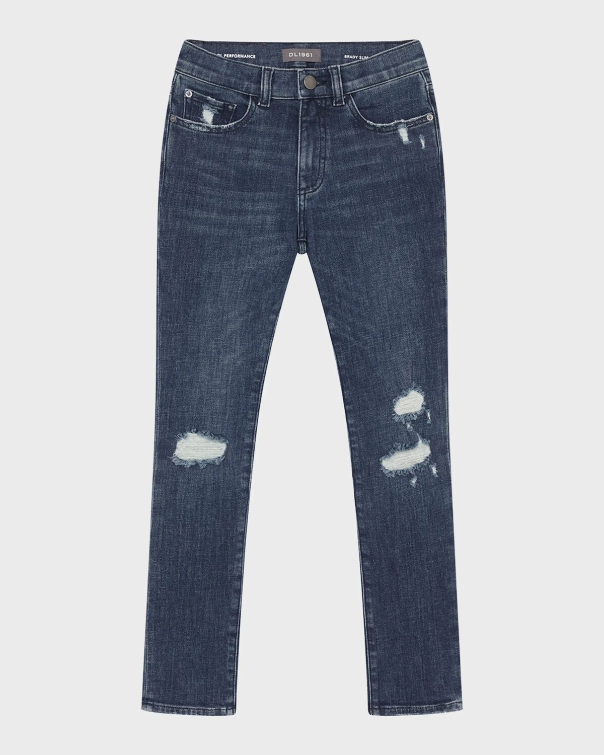 

Джинсы Brady для мальчиков с потертостями, размер 2–7 DL1961, цвет Deep Wave Distressed