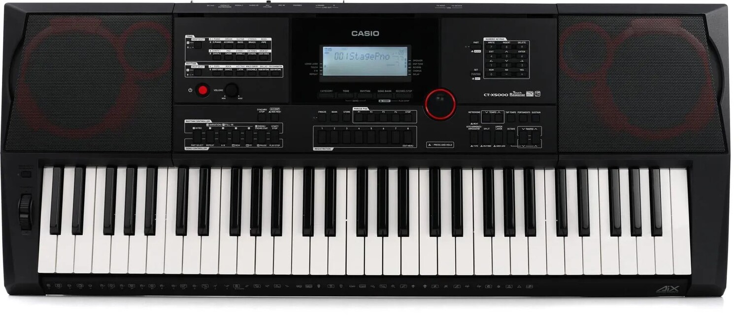 

Портативная клавиатура-аранжировщик Casio CT-X5000 с 61 клавишей