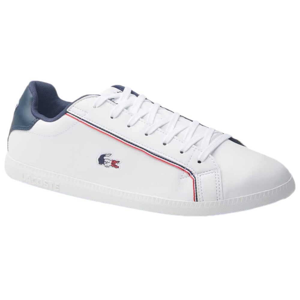 

Кроссовки Lacoste Graduate Tricolor Leather, белый