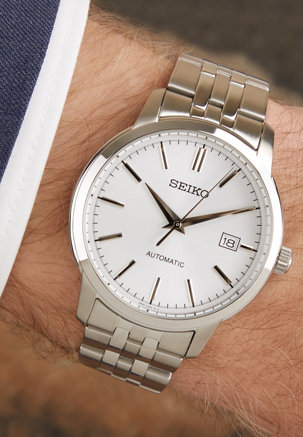 

Часы Seiko, цвет silber farbend