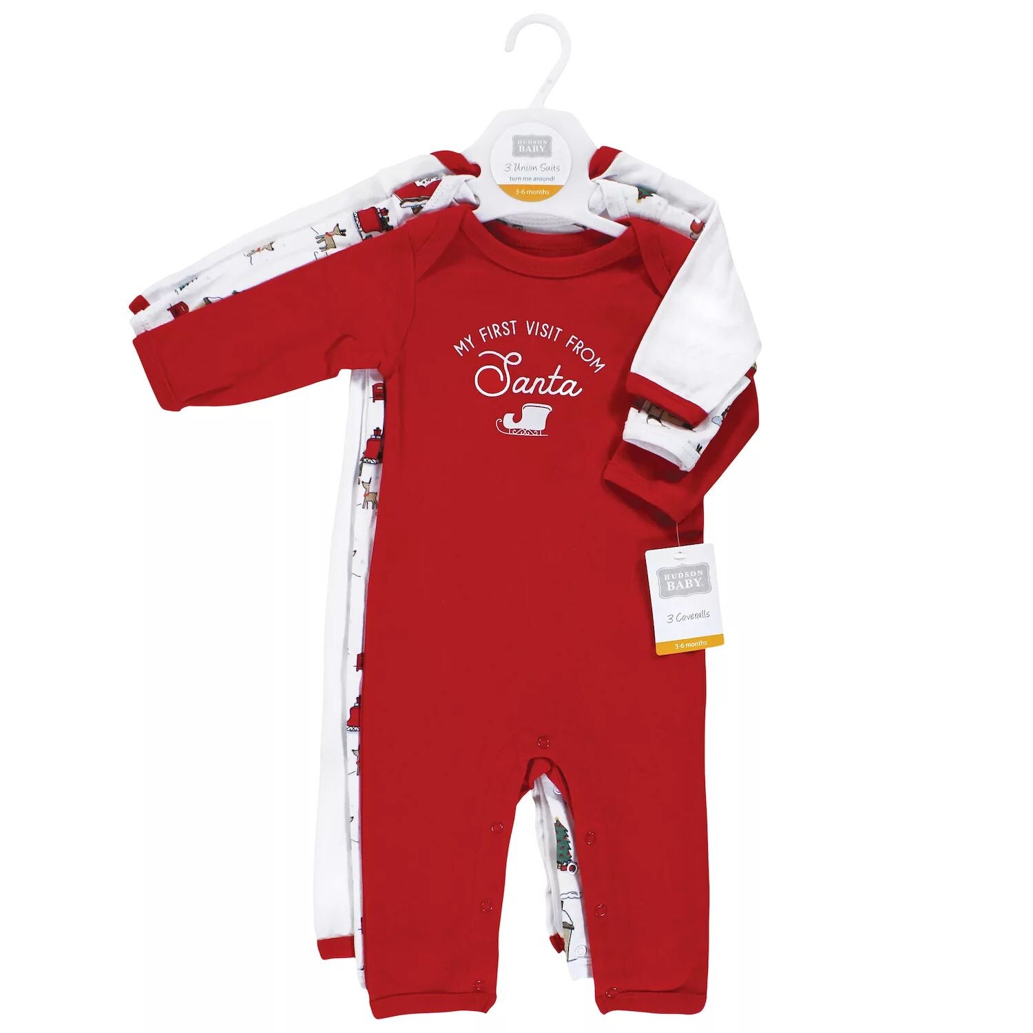 

Детский хлопковый комбинезон унисекс Hudson Baby, Северный полюс Hudson Baby