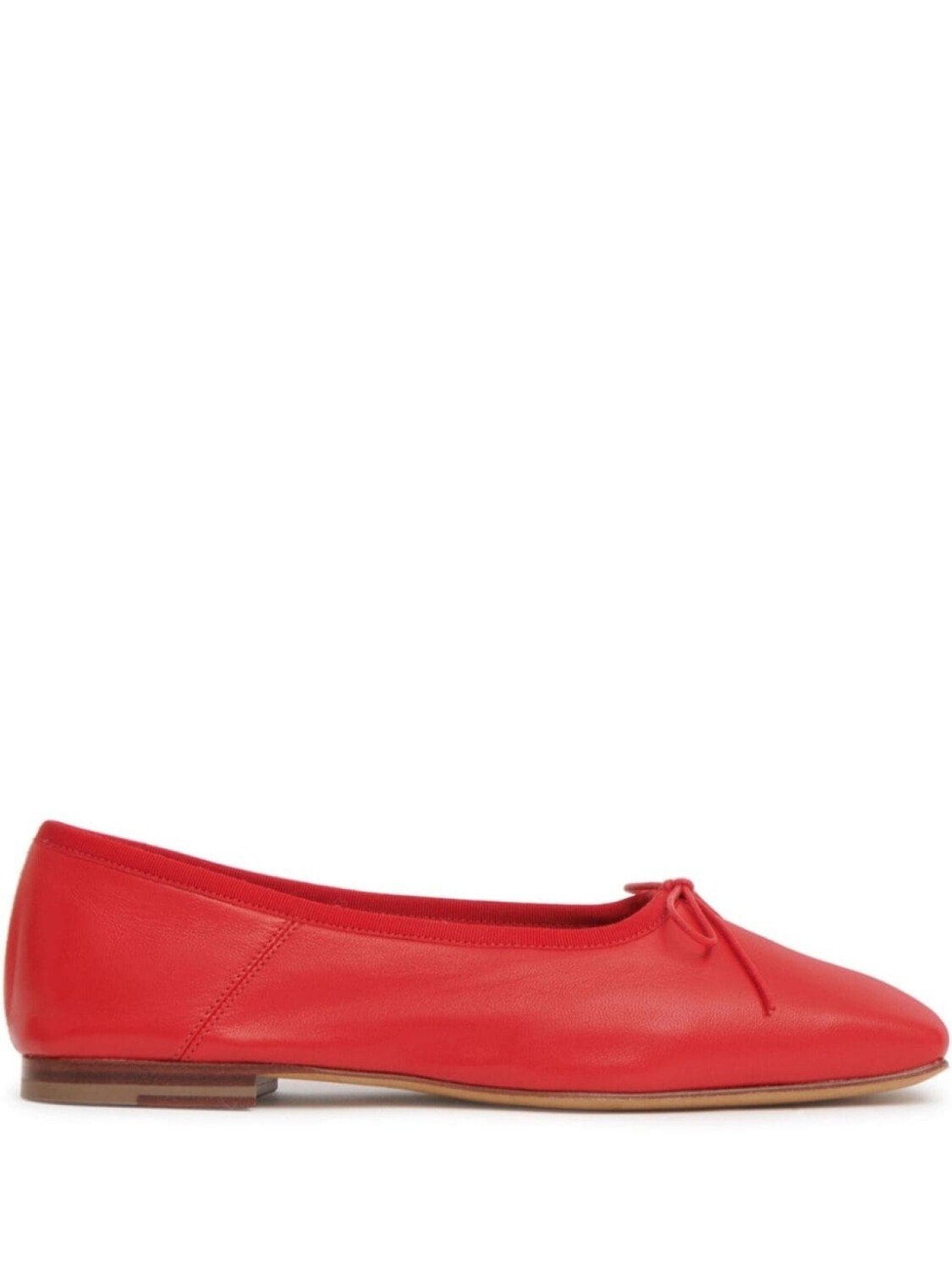 

Mansur Gavriel балетки с квадратным носком, красный