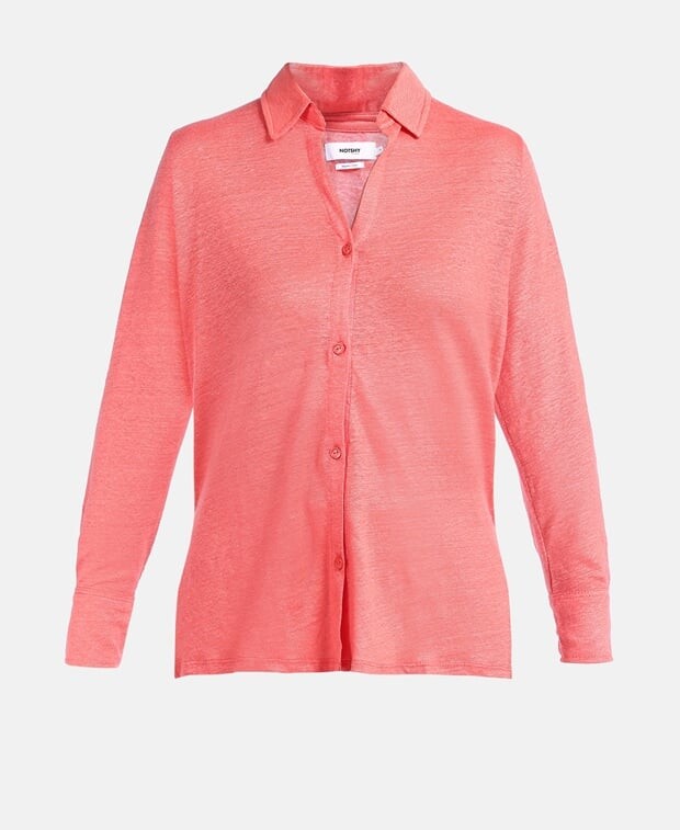 

Льняная блузка Notshy Cashmere, оранжевый