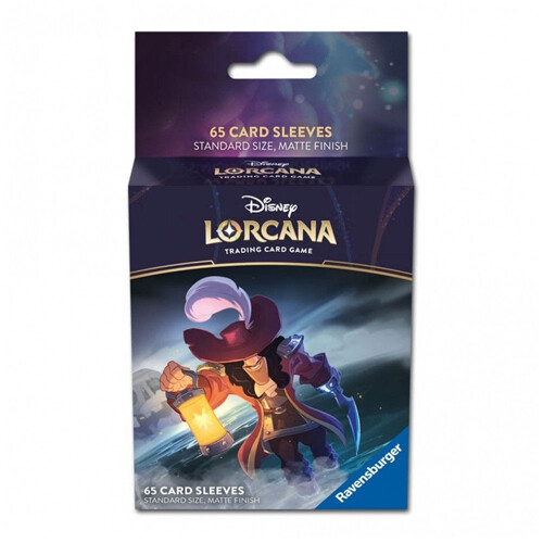 

Чехол для карточек Disney Lorcana Card Sleeve Captain Hook Set 1 (65 Sleeves)