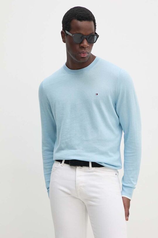 

Хлопковый свитер Tommy Hilfiger, синий