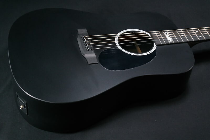 Акустическая гитара Martin Guitars DX Johnny Cash Signature Edition Acoustic-Electric Guitar with Gig Bag, HPL Construction, Modified D-14 Fret, Performing Artist Neck 764