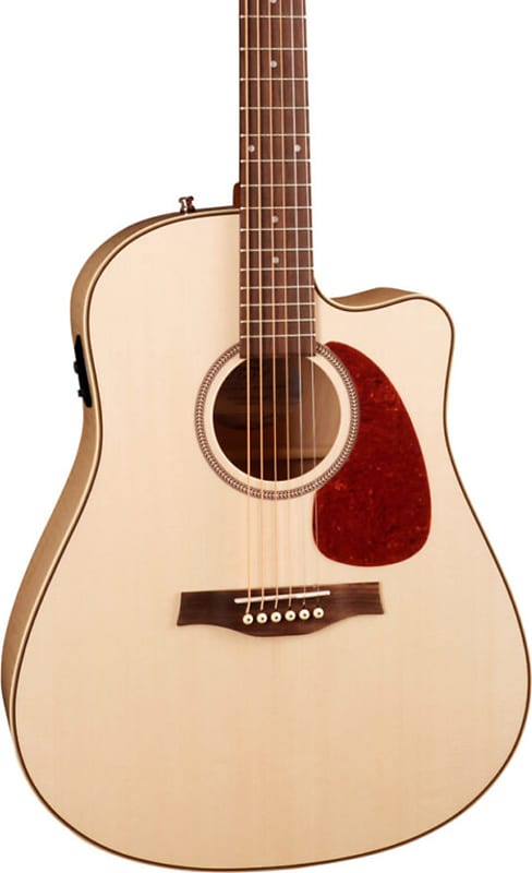 Акустическая гитара Seagull Performer CW HG Presys II Acoustic-Electric Guitar, Natural w/ Gig Bag