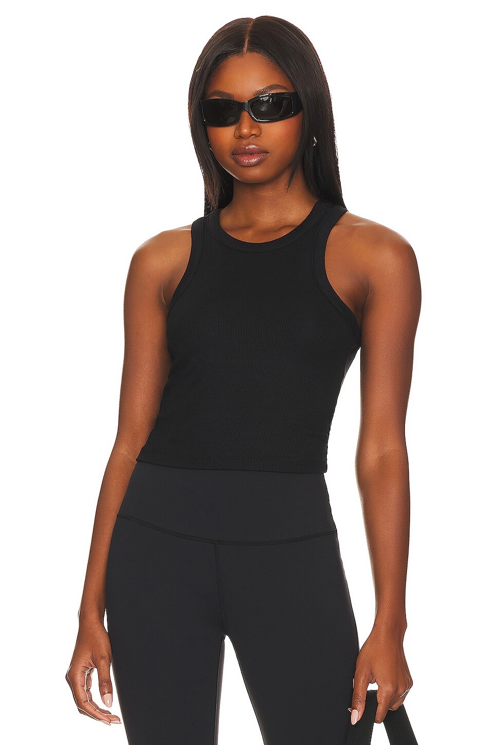 

Топ Splits59 Kiki Rib Crop, черный
