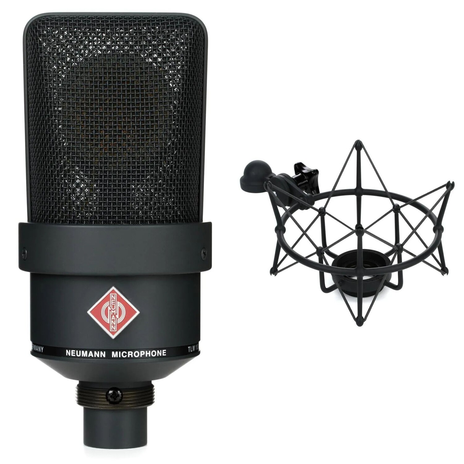 

Новый конденсаторный микрофон Neumann TLM 103 с большой диафрагмой и амортизатором — матовый черный