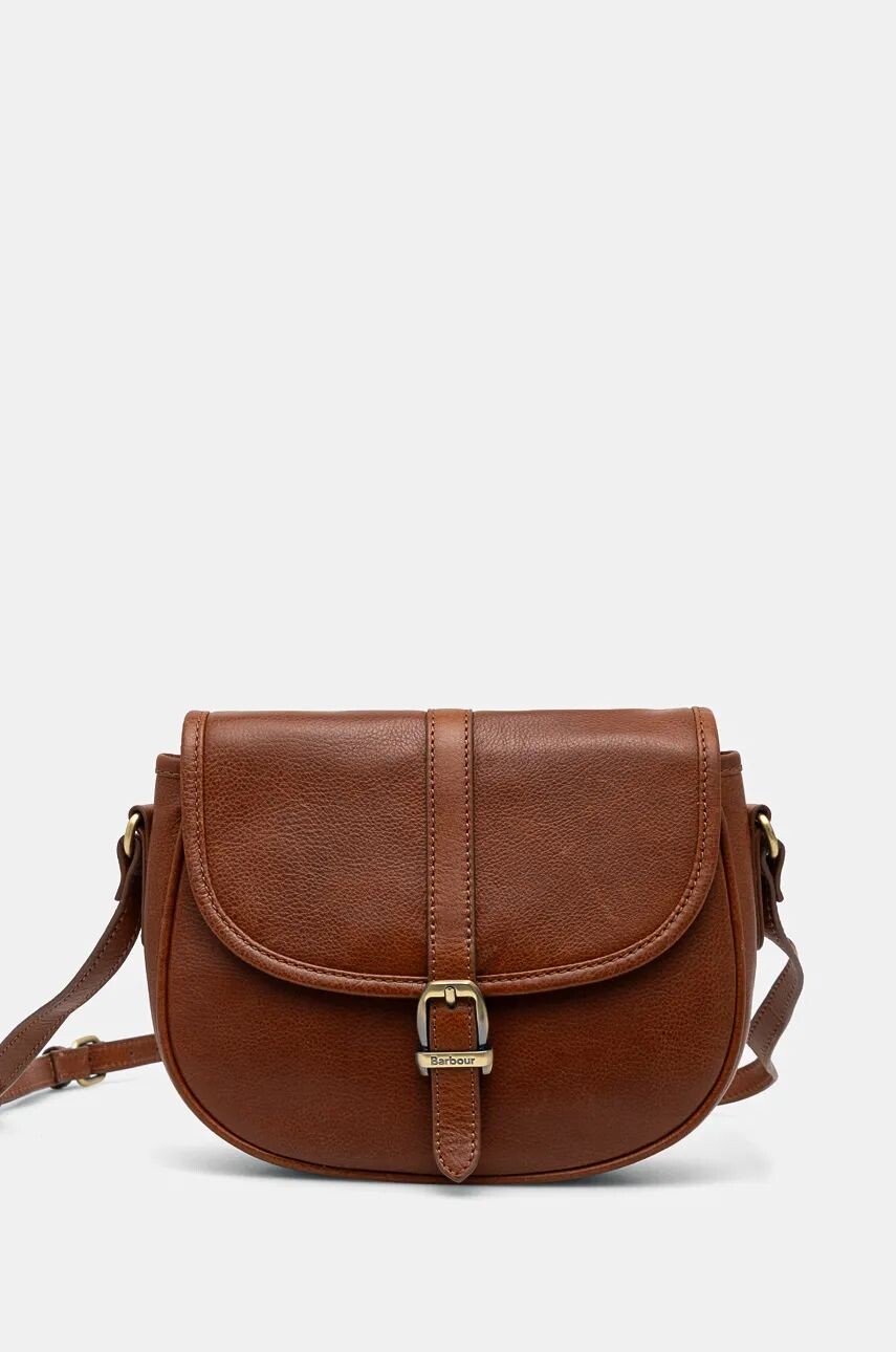 

Кожаная сумка Barbour, коричневый