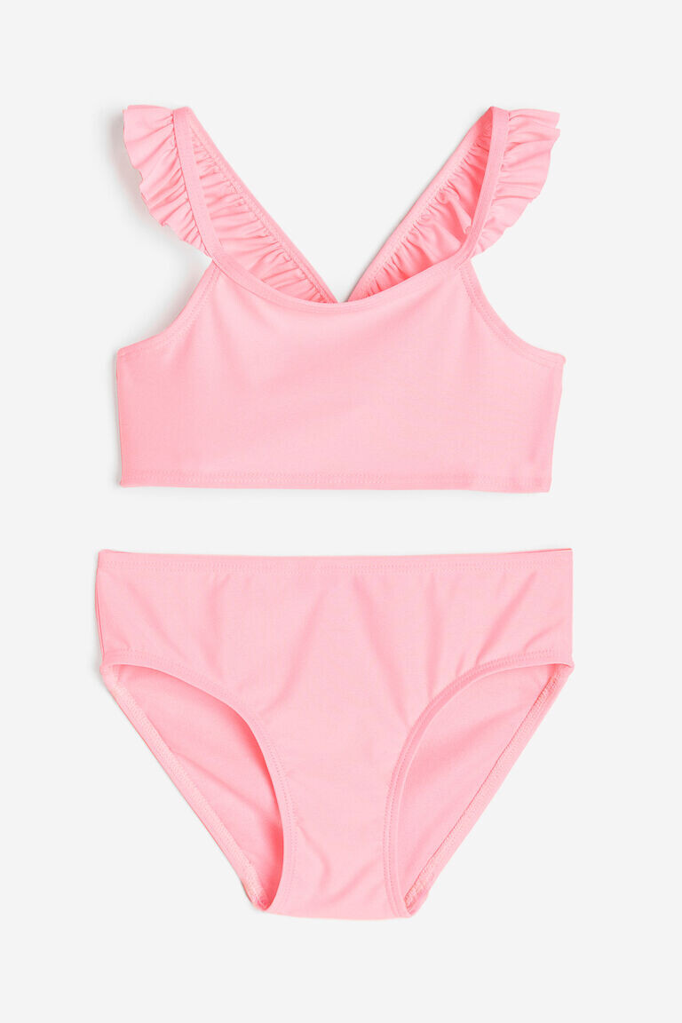 

Бикини с воланами H&M, розовый