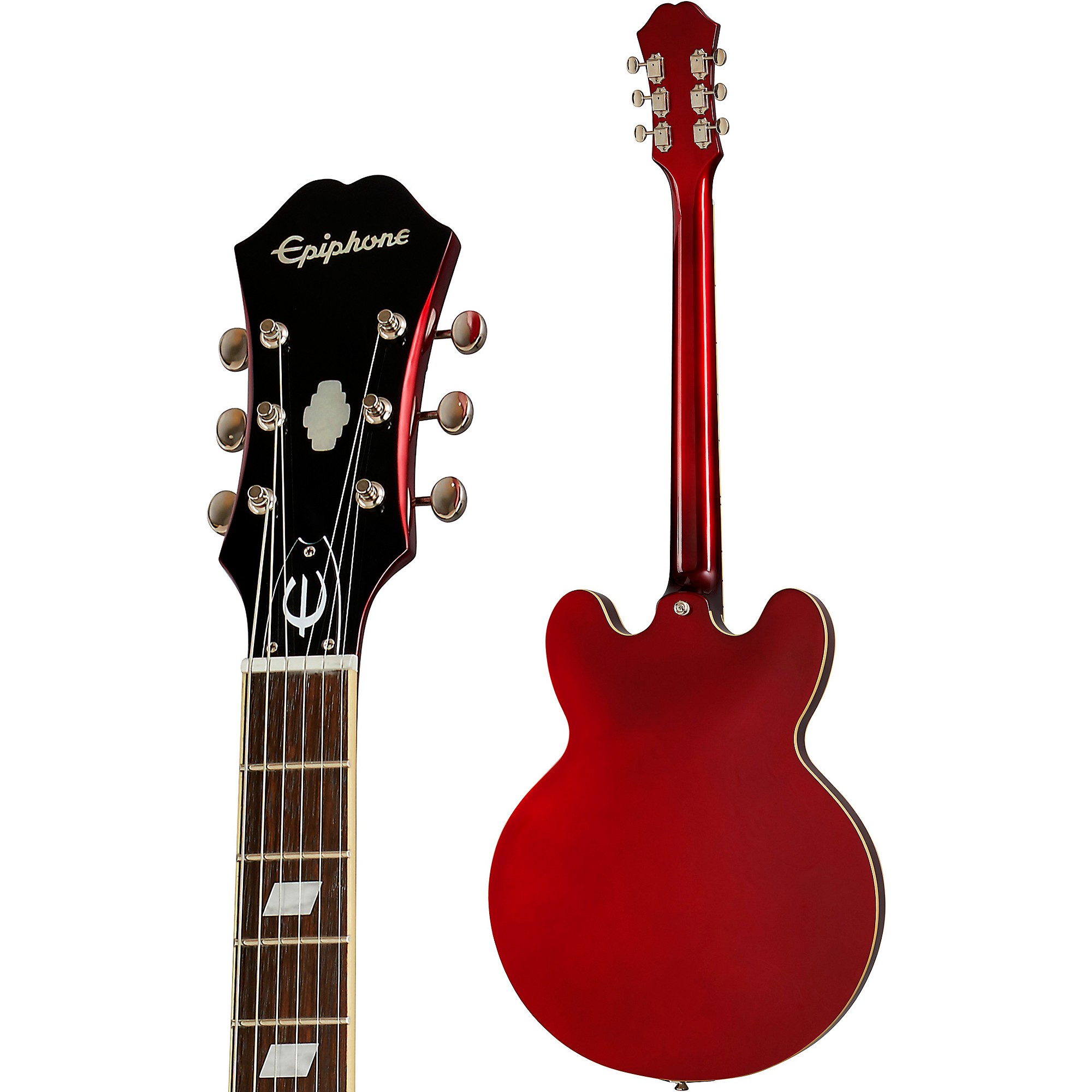 Полуакустическая электрогитара Epiphone Riviera Sparkling Burgundy полуакустическая гитара epiphone es339 натуральный цвет iges339 nanh1