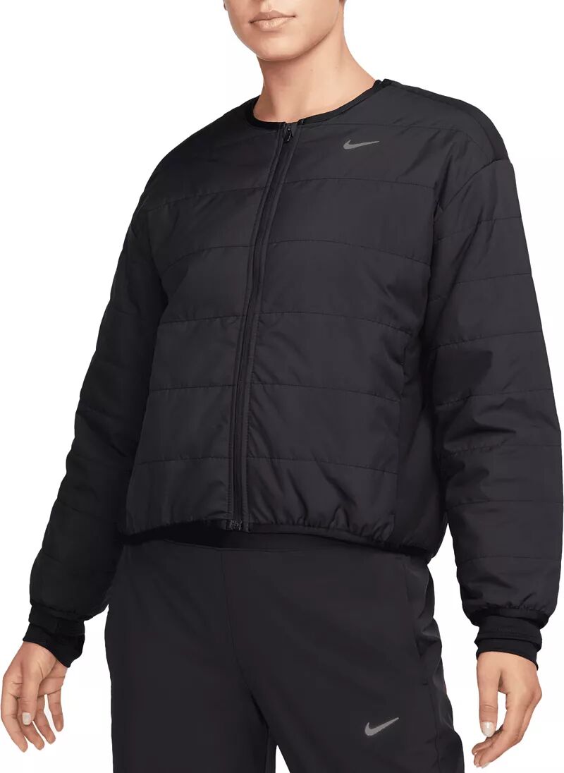цена Женская беговая куртка Nike Therma-FIT Swift, черный
