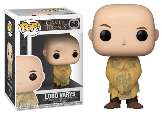 

Funko POP! «Игры престолов», коллекционная фигурка, Лорд Варис, 68 лет.